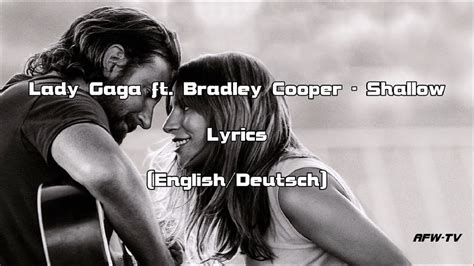 shallow lied übersetzung|shallow bradley cooper deutsch.